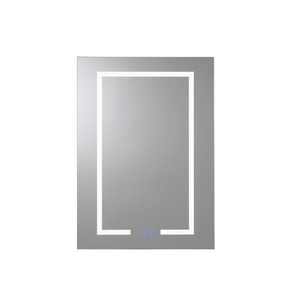Croydex 500.13Mm W 700Mm H Surface Mount Frameless Medicine